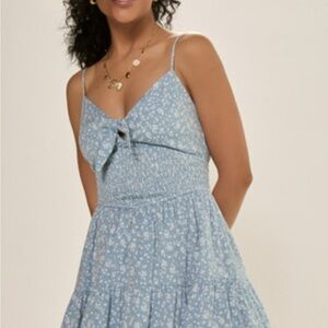 NEW Blue Floral Women's Dress